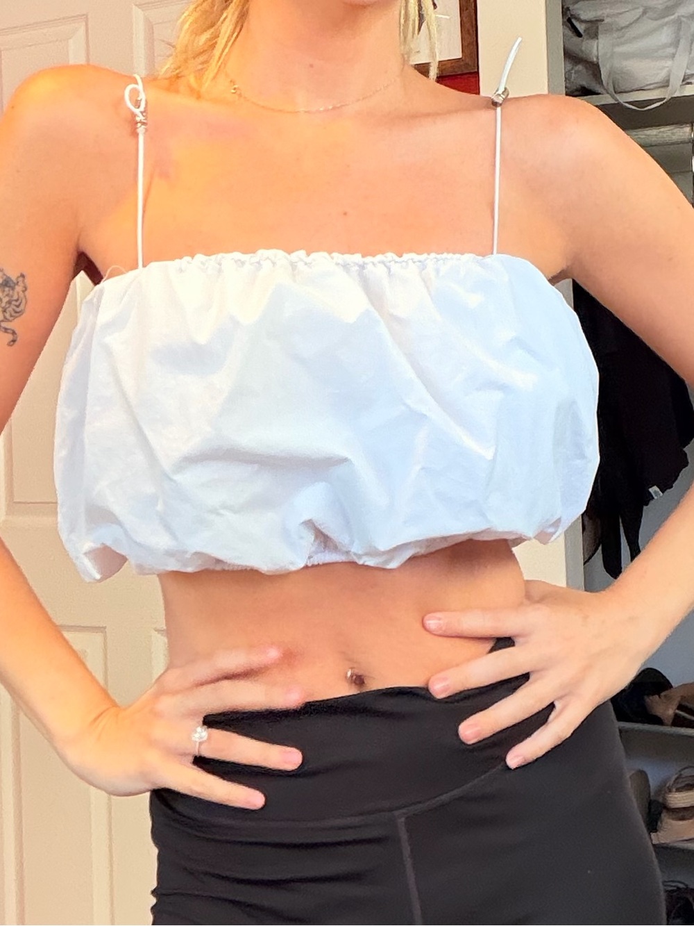 STORETS Ivonne Ruched Bandeau Top